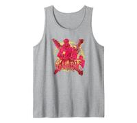 Marvel X-Men Gambit Retro 90s Tank Top, Men, Heather Grey, XX-Large