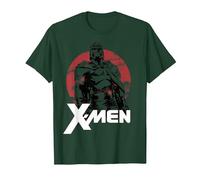 Marvel X-Men Magneto Classic Epic Stance T-Shirt, Men, Dark Green, Large