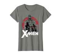 Marvel X-Men Magneto Classic Epic Stance T-Shirt, Women, Olive Heather, Small