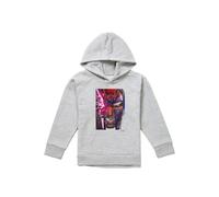 Marvel X-Men Magneto Cover Youth Kids Pull-Over Hoodie, Athletic Heather in Grey | Size: 12-13 Years Marvel Grey 12-13 Years