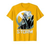 Marvel X-Men Storm The Calm Before Profile T-Shirt, Men, Golden Yellow, Medium