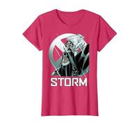Marvel X-Men Storm The Calm Before Profile T-Shirt, Women, Red Heather, Small