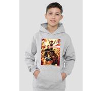Marvel X-Men Wolverine Cyclops Jean Grey Youth Kids Pull-Over Hoodie, Athletic Heather Marvel Grey 9-11 Years