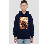 Marvel X-Men Wolverine Cyclops Jean Grey Youth Kids Pull-Over Hoodie, Navy Marvel Navy 9-11 Years