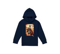 Marvel X-Men Wolverine Cyclops Jean Grey Youth Kids Pull-Over Hoodie, Navy | Size: 7-8 Years Marvel Navy 7-8 Years