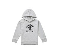 Marvel X-Men Wolverine Jump Youth Kids Pull-Over Hoodie, Athletic Heather in Grey | Size: 9-11 Years Marvel Grey 9-11 Years