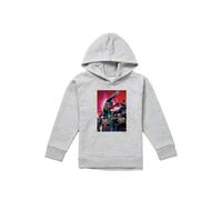 Marvel X-Men Wolverine Nightcrawler Cover Youth Kids Pull-Over Hoodie, Athletic Heather in Grey | Size: 5-6 Years Marvel Grey 5-6 Years