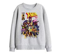 Marvel Xmen Front Cover Team Kids Sweatshirt, Athletic Heather, 12-13