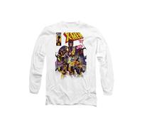 Marvel XMen Front Cover Team Long Sleeve T-Shirt, White | Size: XL Marvel White XL