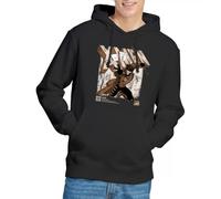 Marvel Xmen Gambit Info Unisex Hoodie, Black, Small