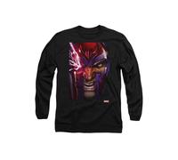 Marvel Xmen Magneto Cover Long Sleeve T-Shirt, Black Black XL