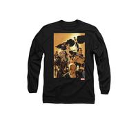 Marvel XMen Team Cover Long Sleeve T-Shirt, Black | Size: 2XL Marvel Black 2XL