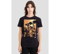 Marvel Xmen Team Cover T-Shirt, Black Black XXL