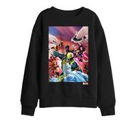 Marvel Xmen Team Defend Kids Sweatshirt, Black, 9-11