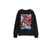 Marvel Xmen Team Defend Kids Sweatshirt, Black | Size: 7-8 Years Marvel Black 7-8 Years