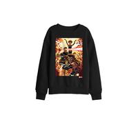 Marvel Xmen Wolverine Cyclops Jean Grey Kids Sweatshirt, Black | Size: 9-11 Years Marvel Black 9-11 Years