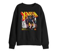 Marvel Xmen Wolverine Info Kids Sweatshirt, Black, 5-6