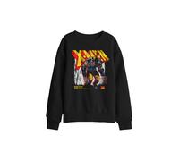 Marvel Xmen Wolverine Info Kids Sweatshirt, Black | Size: 12-13 Years Marvel Black 12-13 Years