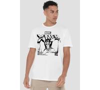 Marvel Xmen Wolverine Jump T Shirt, White White