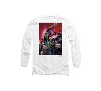 Marvel XMen Wolverine Nightcrawler Cover Long Sleeve T-Shirt, White | Size: Medium Marvel White M