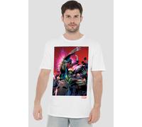 Marvel Xmen Wolverine Nightcrawler Cover T-Shirt, White | Size: Large Marvel White L