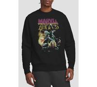 Marvel Zombies Doom And The Fantastic Four Cover Sweatshirt, Black Black XXL