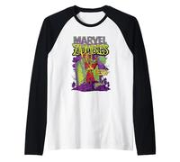 Marvel Zombies Halloween Raglan Baseball Tee