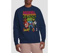 Marvel Zombies Last One Standing Sweatshirt, Navy Navy L