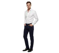 MARVELIS Body Fit Extra Long Arm Poplin White Al 69 - White, 44