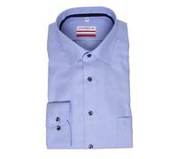 Marvelis Comfort Fit Shirt Long Sleeve New Kent Collar Fine Twill Light Blue, Bleu 11., 44