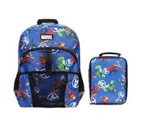 Marvel's Avengers Classic 2-Piece 16" Kids Backpack & Lunch Box Set For School And Travel