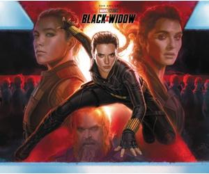 MARVELS BLACK WIDOW THE ART OF THE MOVIE by Marvel Comics Hardback Self Help