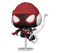 Marvel's Spider-Man POP Games Vinyl Figure Miles Morales Winter Suit 9 cm