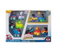 Marvel's Spidey and his Amazing Friends - 10 Pack-Ten 2-Inch Amazing Mini Vehicles-Toys Featuring Your Friendly Neighbourhood Spideys