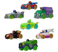 Marvel's Spidey and his Amazing Friends Amazing Metals 7 Pack 3-Inch Die-Cast Mini Vehicles with Built in Characters