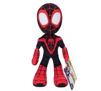Marvel's Spidey and his Amazing Friends SNF0004 8-inch Little Plush Miles Morales: Spider-Man Kids Ages 3 and up-Toys Featuring Your Friendly Neighbourhood Spideys, Small