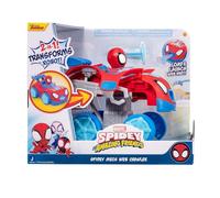 Toy Partner Spidey Mech Crawler Vehicle Cambero Tracker. It Transforms Into 26x22x21 Cm Robot
