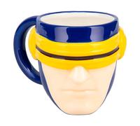 Paladone X-Men Cylcops Heat Change Combat Visor Mug, Officially Licensed Marvel 550ml Ceramic Coffee Cup, Oversized for Tea, Hot Chocolate and More, Superhero Gifts