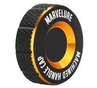 MARVELURE Bearing Cover Handle Cap Compatible for Penn Spinfisher VI VII, Slammer III IV Spinning Reels (Black Gold, for Slammer/Spinfisher 5500-8500)