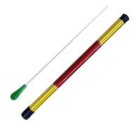 Marvexi 1Pcs 15Inch Green Orchestra Conductor Baton with Imitation Agate Handle, 38cm Music Conductor Baton for Professional Conducting and Performance
