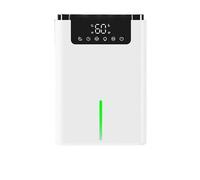 Marvics Dehumidifier D2 with Wind Speed Adjustment, Front LED Humidity Display & 7 - Color Light for Home, Basement & Office