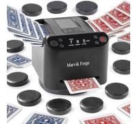 Marvik Forge 2 Deck Automatic Rotating Card Shuffler & Dealer Machine