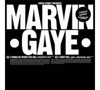 Marvin Gaye I Wanna Be Where You Are / I Want You [Limited Edition] Vinyl 12" Single in Black Marvin Gaye Black