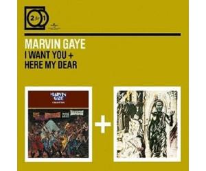 MARVIN GAYE "I WANT YOU/HERE MY DEAR" 2 CD NEW