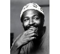 Marvin Gaye Photograph 11 X 15-1973 Rare Publicity Portrait of Motown Icon - Photo Poster Print