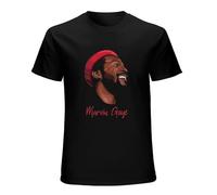 Marvin Gaye Unisex T-Shirt Top Black Mens Tee