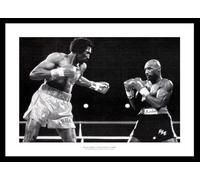 Marvin Hagler v Thomas Hearns 1985 Boxing Framed 18x12 inch Photo Memorabilia