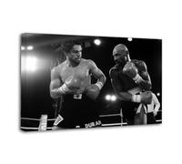 Marvin Hagler Vs Roberto Duran Professional Boxing Poster Decorative Painting Canvas Wall Posters And Art Picture Print Modern Family Bedroom Decor Posters 12x18inch(30x45cm)