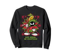 Marvin Martian Xmas Eat Dark Sweatshirt