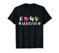 Marvin Personalized Dog Name Marvin Pet Lover T-Shirt